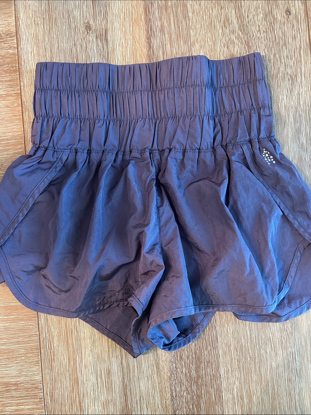 Free People Movement High-Waist Purple Women’s Athletic Shorts